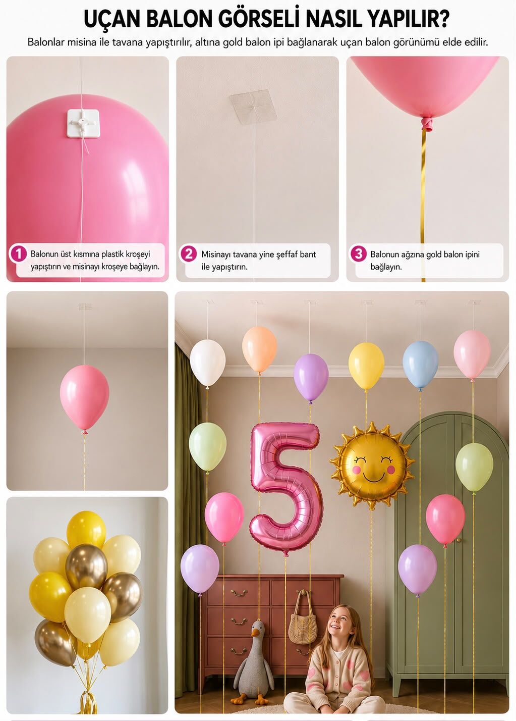 Uçan Balon Yapma Kiti