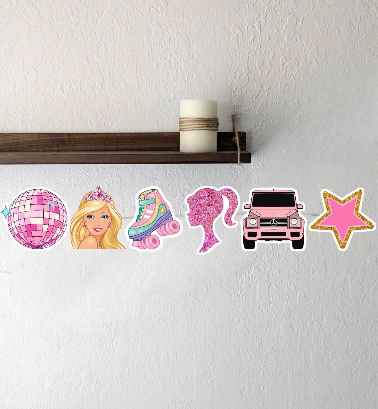 Barbie Dekoratif Banner