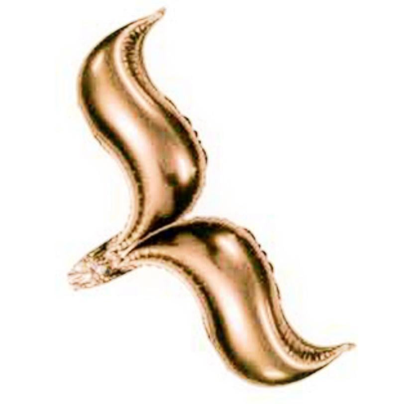 Rosegold Kuyruk Folyo Balon