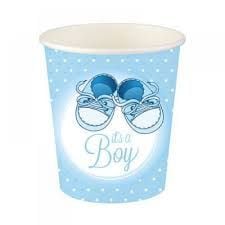 Erkek Boy Karton Bardak 8 Adet