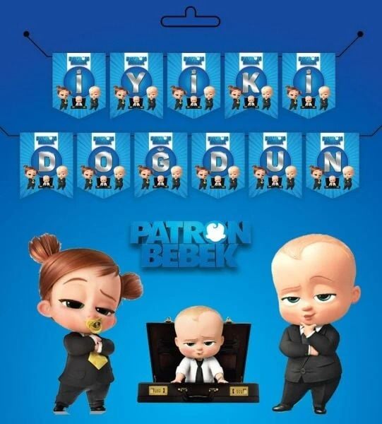 Patron Bebek İyiki Doğdun Yazısı