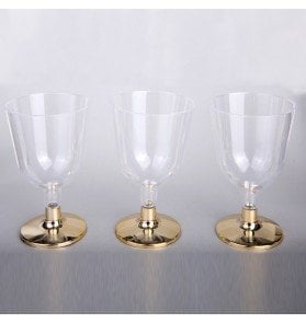 Gold Mika Kadeh 6 Adet