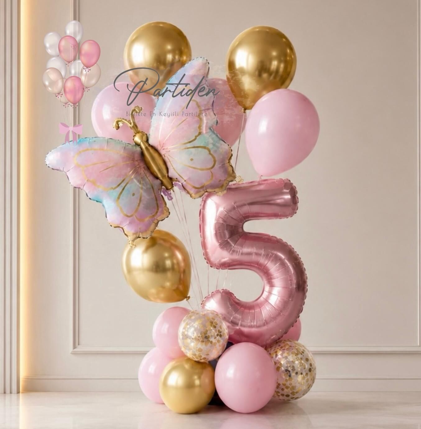 Kelebek Rüyası Balon Demeti