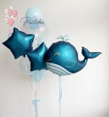Balina Taç Balon Demeti