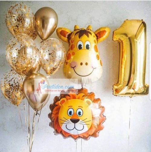 SEVİMLİ HAYVANLAR BALON DEMETİ