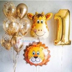 SEVİMLİ HAYVANLAR BALON DEMETİ
