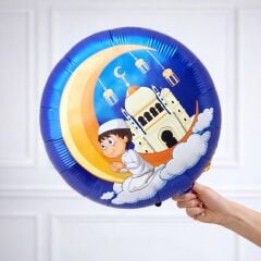 Dua Eden Çocuk Folyo Balon