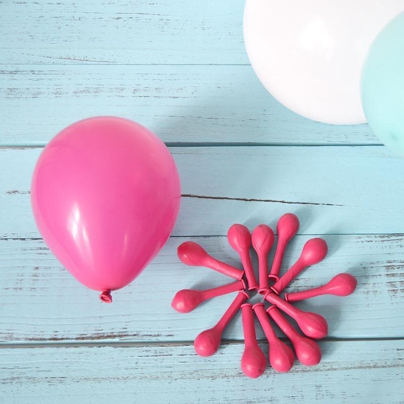 5 inç Mini Fuşya Pastel Balon 10 Adet