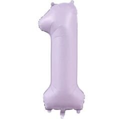 100cm 1 Lila Rakam Folyo Balon