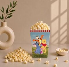 Winnie The Pooh Popcorn Mısır Kutusu 8 Adet