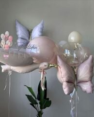 Kelebek Leylek Balon Demeti