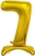 7 GOLD AYAKLI FOLYO BALON