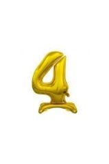 4 GOLD AYAKLI FOLYO BALON