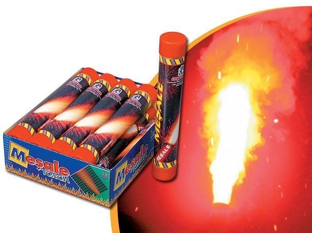 Kırmızı Meşale 1  Adet