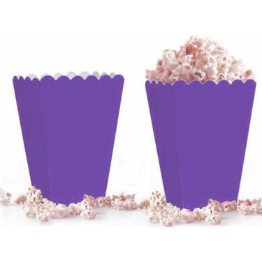 Mor Popcorn Mısır Kutusu 8 Adet