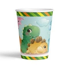 Dinazor Karton Bardak 8 Adet