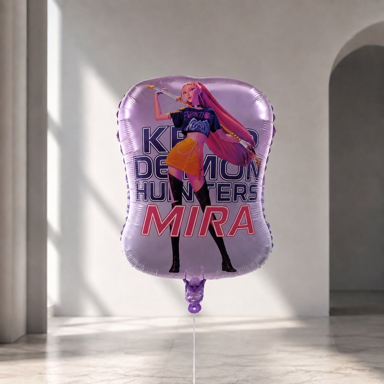 K pop Demon Mira Folyo Balon