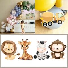 Safari Balon Üstü Fiğür