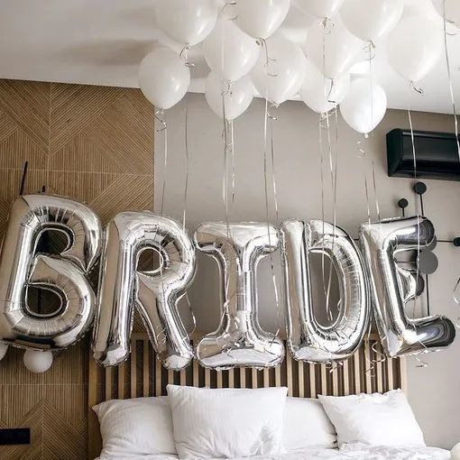 GÜMÜŞ 100CM BRİDE FOLYO BALON