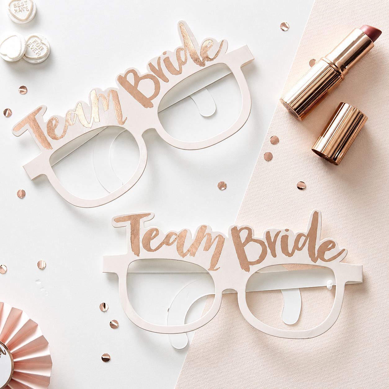 Team Bride Karton Gözlük 8 Adet