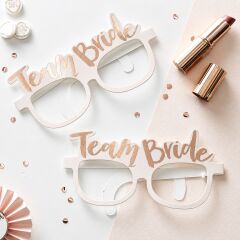 Team Bride Karton Gözlük 8 Adet