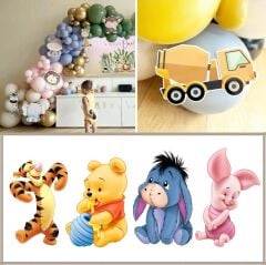 Winnie The Pooh Balon Üstü Obje