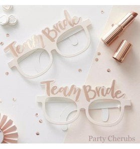 Team Bride Karton Gözlük 8 Adet