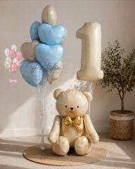 Blue Bear Balon Demeti