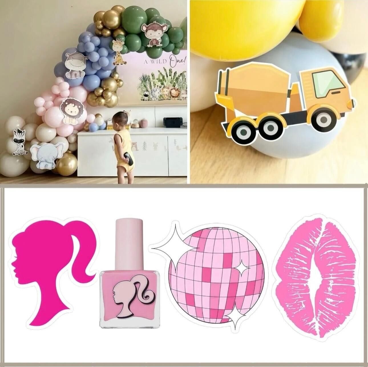 Barbie Balon Üstü Fiğür