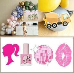 Barbie Balon Üstü Fiğür