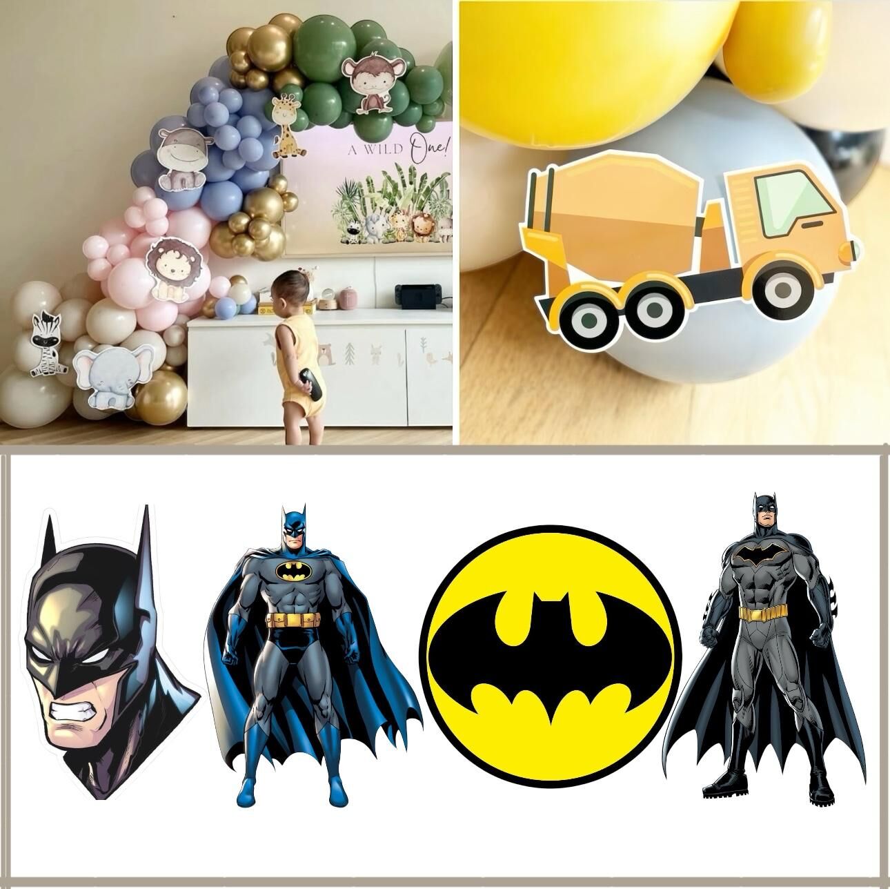 Batman Balon Üstü Fiğür