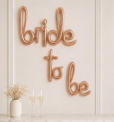 Rosegold İmza Bride To Be Folyo Balon