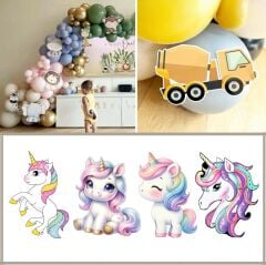 Ünicorn Balon Üstü Obje
