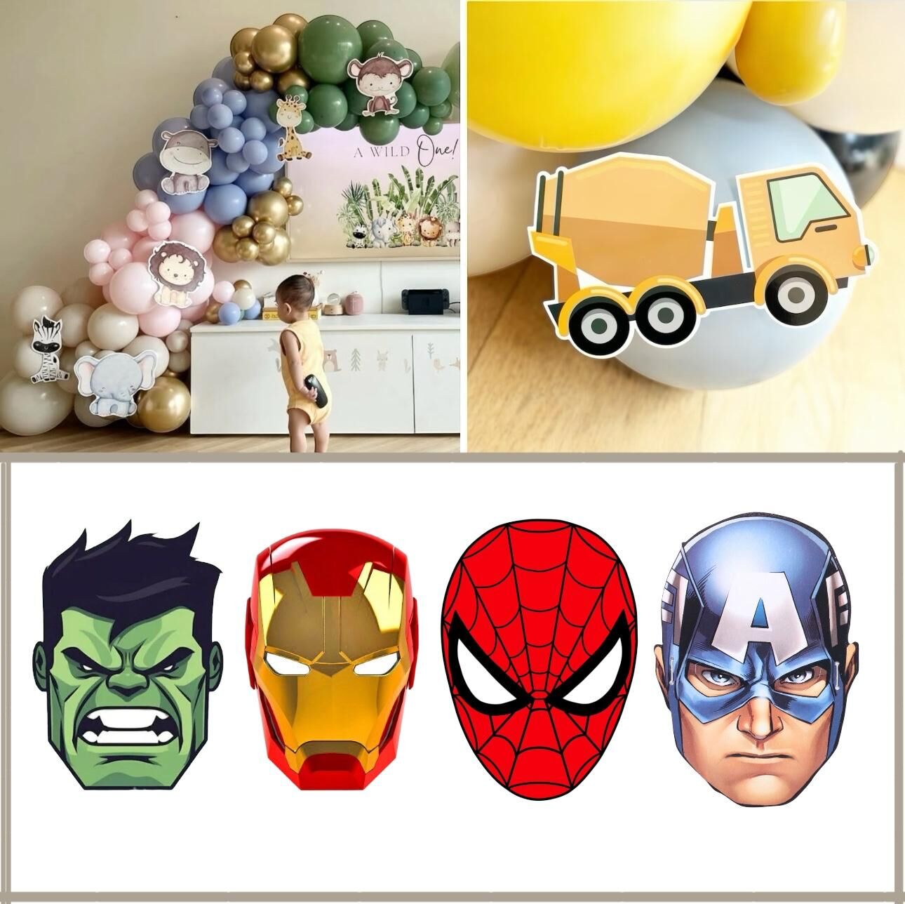 Avengers Balon Üstü Obje