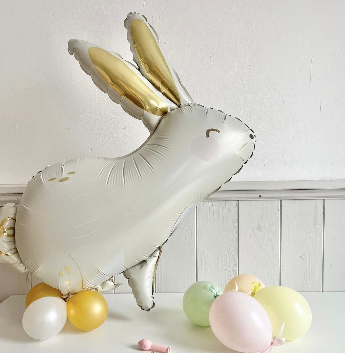 Altın Kulaklı Tavşan Folyo Balon