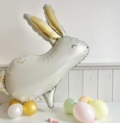 Altın Kulaklı Tavşan Folyo Balon