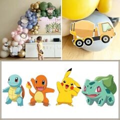 Pokemon Balon Üstü Obje