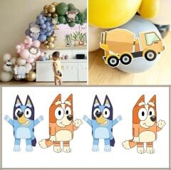 Bluey Balon Üstü Obje