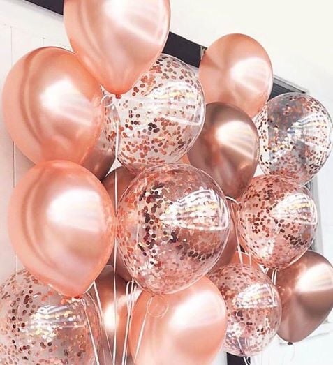 Rose Lateks Karma Balon Demeti