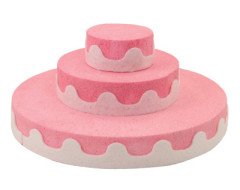 Pembe Strafor Kurabiye Standı