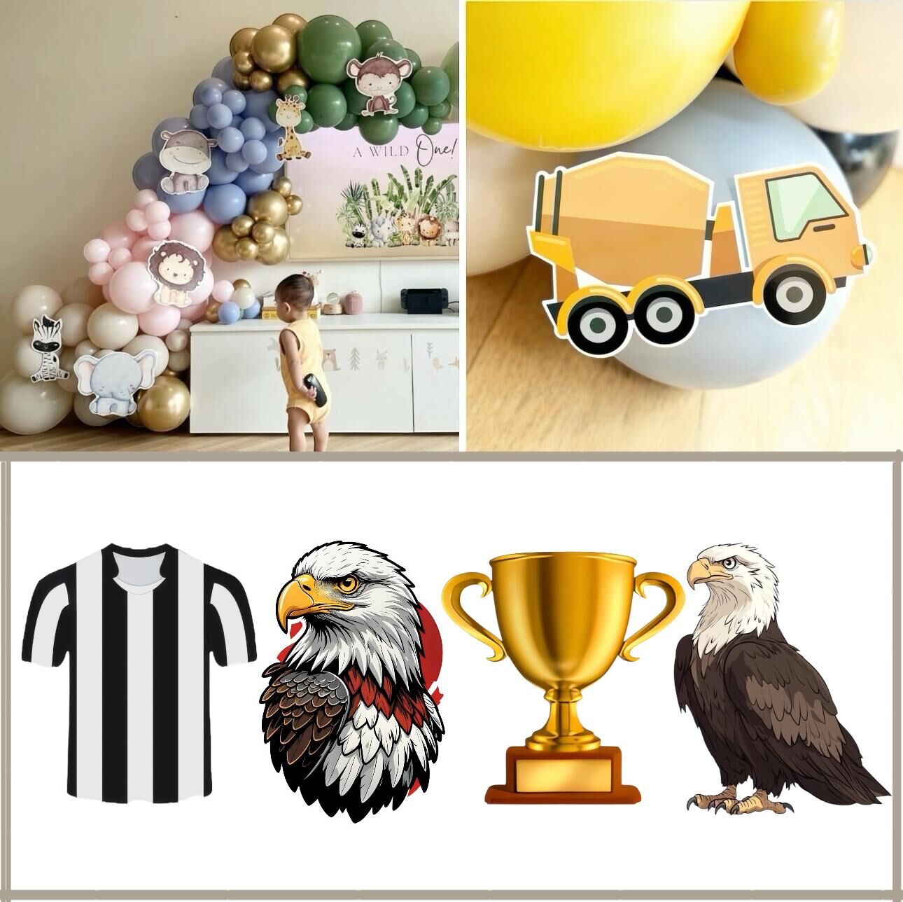 Beşiktaş Balon Üstü Obje