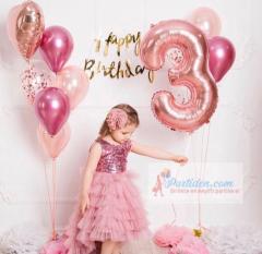 Rose Zarafet Balon Demeti