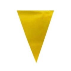 Gold  Varaklı Bayrak Flama