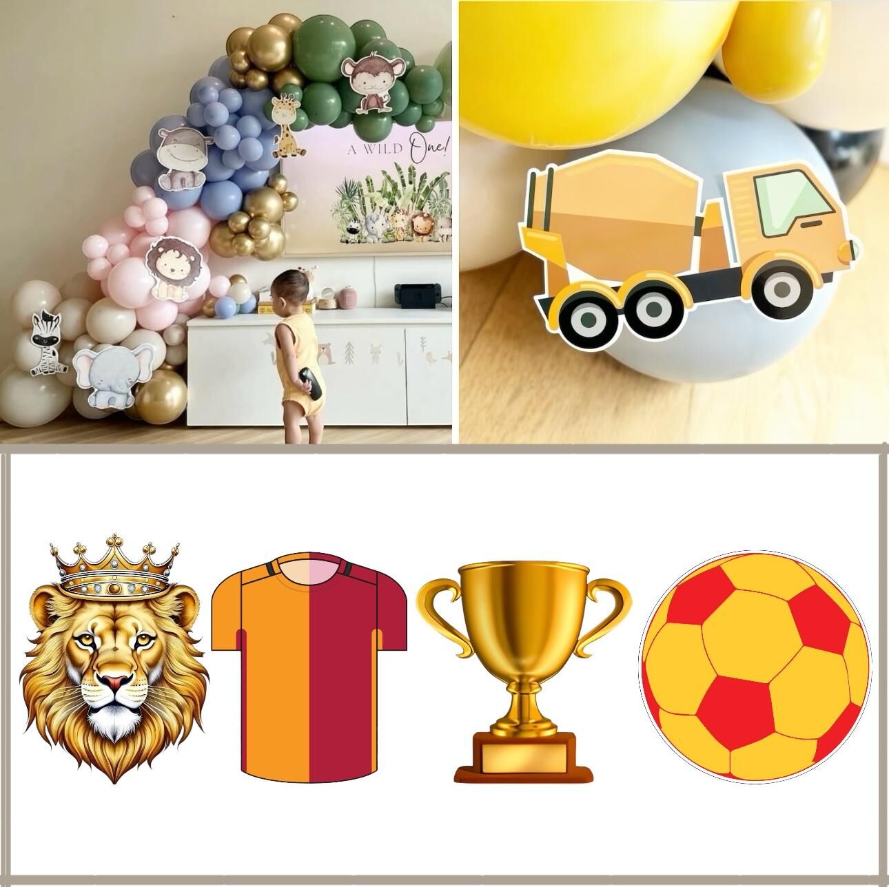 Galatasaray Balon Üstü Obje