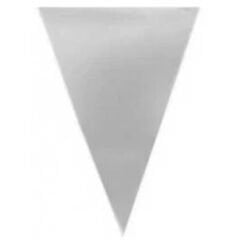 Gümüş Varaklı Bayrak Flama