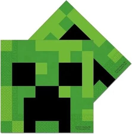 Minecraft Kağıt Peçete 16 Adet