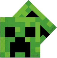 Minecraft Kağıt Peçete 16 Adet