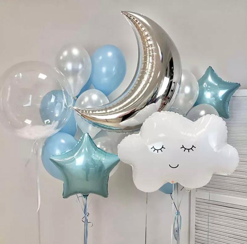 Blue Baby Balon Demeti