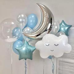 Blue Baby Balon Demeti