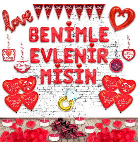 BENİMLE EVLENİR MİSİN SET